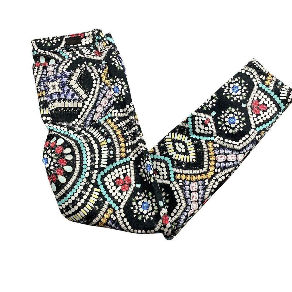 Paige 31 Eclectic Verdugo Ultra Skinny Pants. Cottn‎ Elastine Statement Pants